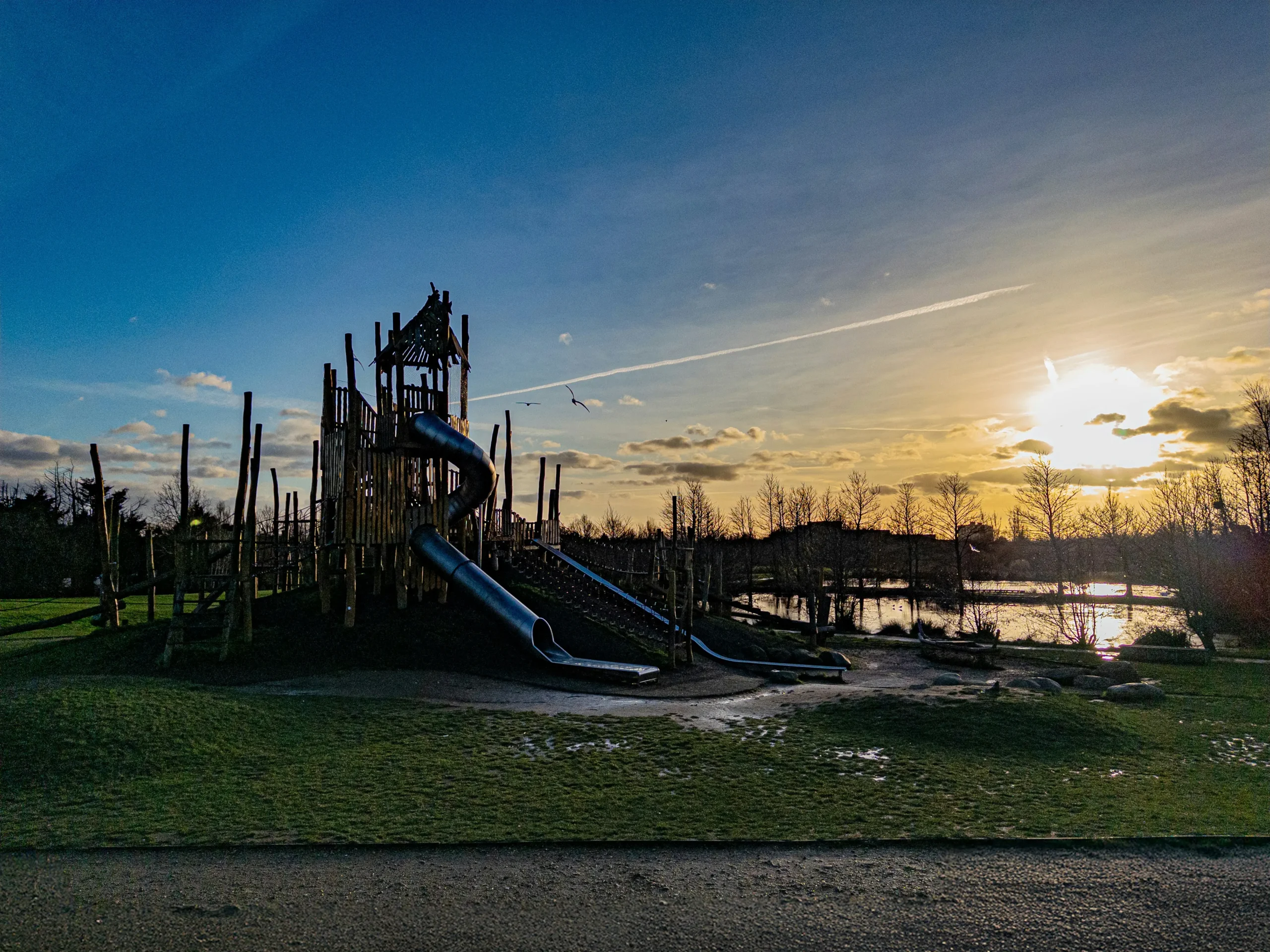 Vacaville Weekend Events: Music, Food, and Fun Children playing on outdoor playground equipment at a local park